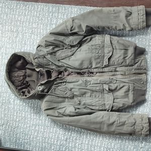 Olive green army jacket